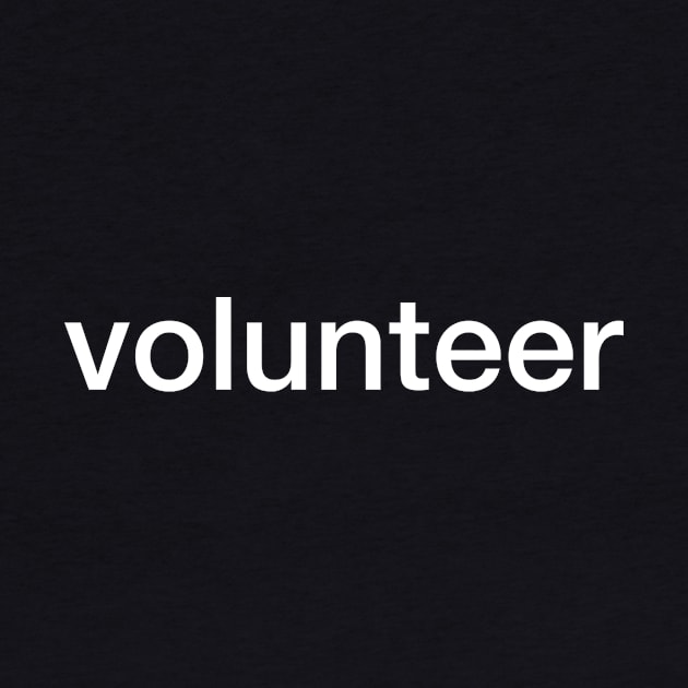 Volunteer by downundershooter